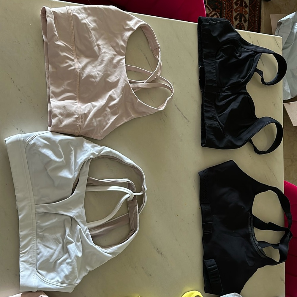 Lululemon bras  size 4